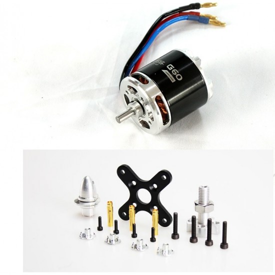 2x Tomcat G60 KV420 and G60-50E 3D KV400 Motor RC Plane