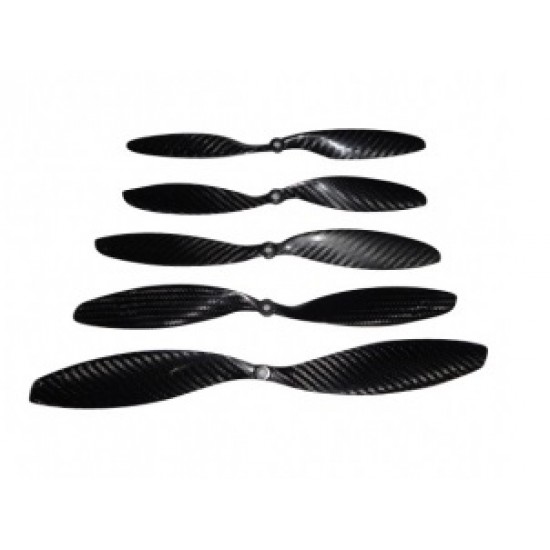 Carbon Fibre Clockwise and Counter clockwise Propeller for Multicopter 14*4.7
