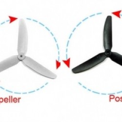 GWS 3 Blades Electric Positive/ Reverse Propeller