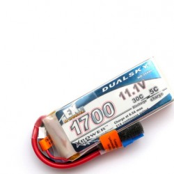 DUALSKY XP17003EX Lipo Battery x2