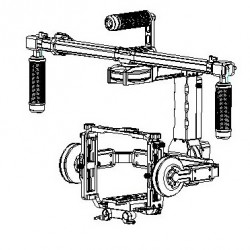 DYS FUNN 3-Axis Gimbal for Red Epic, Sony, Canon, Nikon