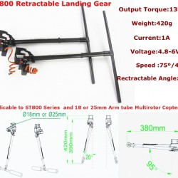 Hobbylord ST800 V2 w/ Retractable Landing gear Kit-P