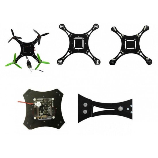 Glass Fiber MQ250 Mini Quadcopter/Four-axle Flyer RTF