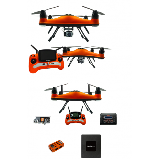 Swellpro Fisherman FD3 WaterProof Fishing Drone Advanced Version incl Extra battery and Prop