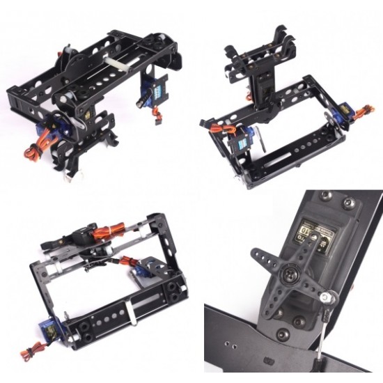 Camera Gimbal with Three Servos