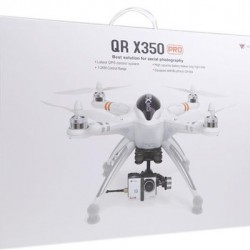 Walkera QR X350 Pro Quadcopter including DEVO-F7 radio, G-2D gimbal, Gopro wires, ilook camera, 5.8Ghz video transmiter, charger