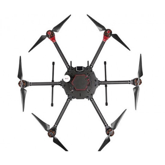 Walkera QR X900 FPV Hexacopter and Quadcopter RTF with DEVO-F12E, G-3S gimbal, Dropsafer, Battery, Charger