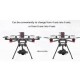 Walkera QR X900 FPV Hexacopter and Quadcopter RTF with DEVO-F12E, G-3S gimbal, Dropsafer, Battery, Charger