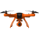 Minivet Scarlet Wingsland RTF UAV 5in Monitor with battery option