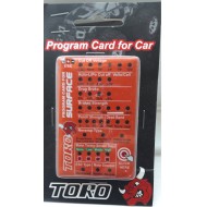 SKYRC Toro Program Card for Car