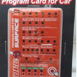 SKYRC Toro Program Card for Car