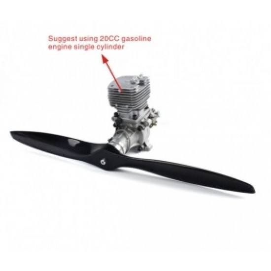 Carbon Fibre Propeller 16*8 for 20CC Gas Plane