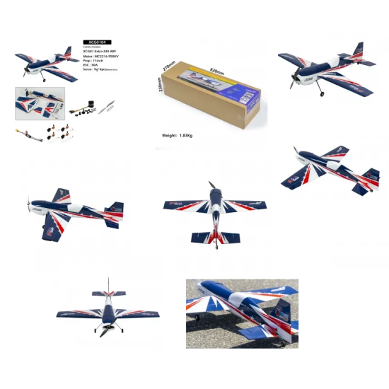 Extra-330 1.0M ARF 3D Aerobatic Sport RC Plane