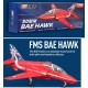 FMS Bae Hawk Red 80mm Model EDF with servos, motor, ESC