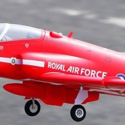 FMS Bae Hawk Red 80mm Model EDF with servos, motor, ESC