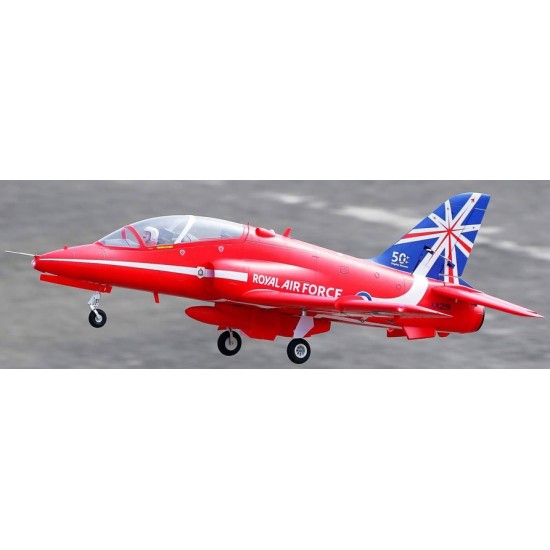 FMS Bae Hawk Red 80mm Model EDF with servos, motor, ESC