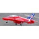 FMS Bae Hawk Red 80mm Model EDF with servos, motor, ESC