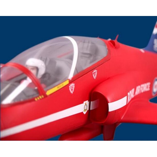 FMS Bae Hawk Red 80mm Model EDF with servos, motor, ESC