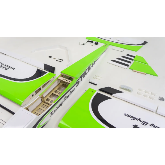 DW Hobby STICK-14 2026 1400mm (55") 3D Sport Trainer ARF / PNP Balsa RC Plane – TCG14