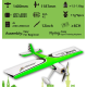 DW Hobby STICK-14 2026 1400mm (55") 3D Sport Trainer ARF / PNP Balsa RC Plane – TCG14