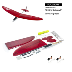 DW Hobby Windrunner F3K DLG 1200mm (47") ARF Balsa Discus Launch Glider – FDCG12