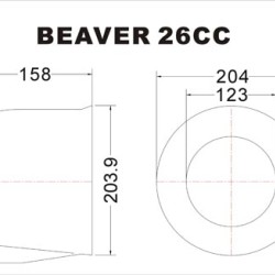 Beaver 86.6'' RC Plane
