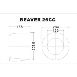 Beaver 86.6'' RC Plane