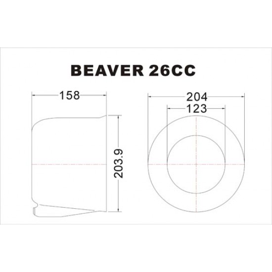 Beaver 86.6'' RC Plane