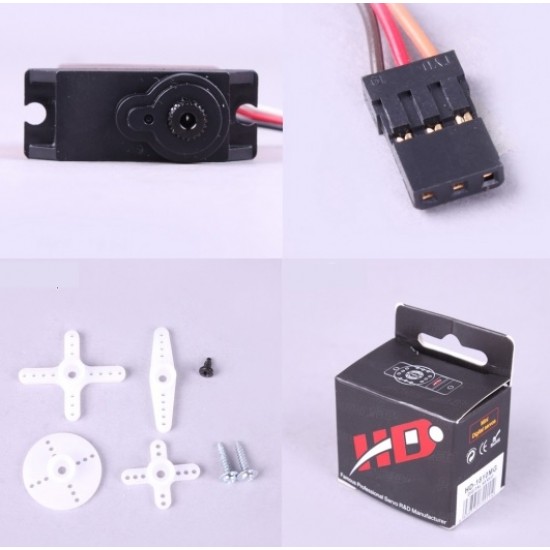 Power HD HD-1810MG 3.9kg/15.8g Micro Digital Servo x2