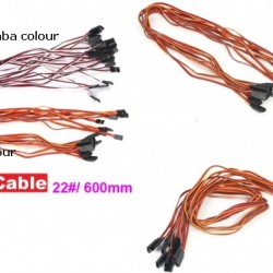 20x Servo Extension Flat Cable 22AWG/22# 600mm