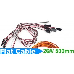 20x Servo Extension Flat Cable 26#/ 26AWG 500mm