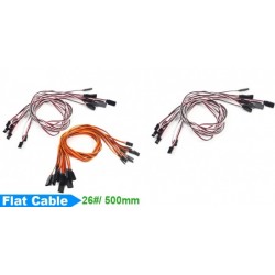 20x Servo Extension Flat Cable 26#/ 26AWG 500mm