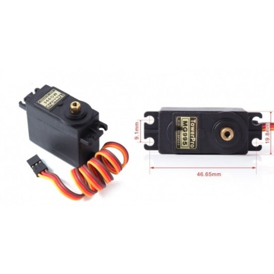 Tower Pro MG995 Analog Servo x2