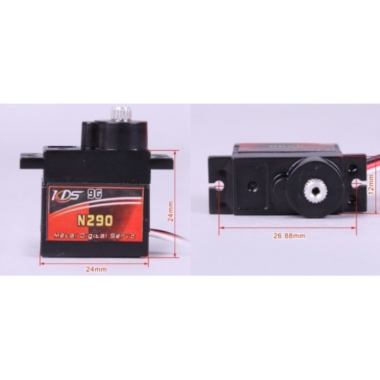 KDS N290 Digital Servo x2