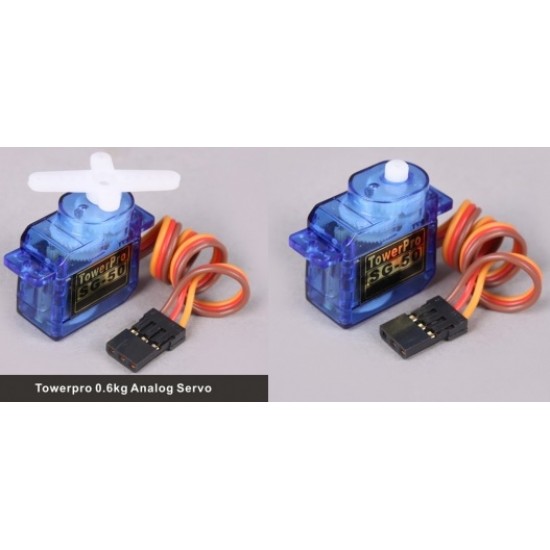 Tower Pro SG50 Analog Micro Servo x3