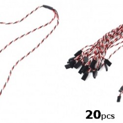 20x Servo Extension Twisted Y cable 22#/22AWG 600mm