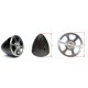 Carbon Fibre Bullet Spinner 3.5'' 