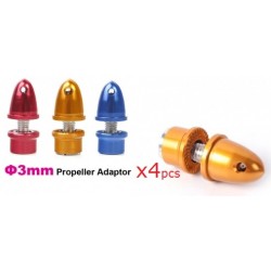 3mm Propeller Adaptor x4