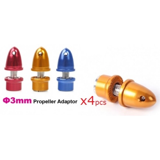 3mm Propeller Adaptor x4
