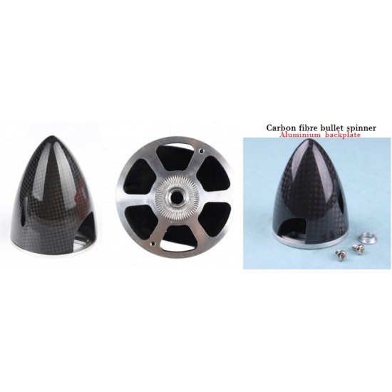 Carbon Fibre Bullet Spinner 4''