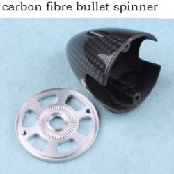 Carbon Fibre Bullet Spinner 2.25''