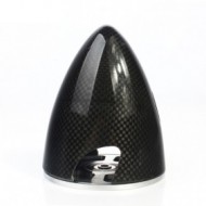 Carbon Fibre Bullet Spinner 3.5'' 