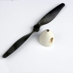 Plastic E-Prop Spinner and 7in Propeller