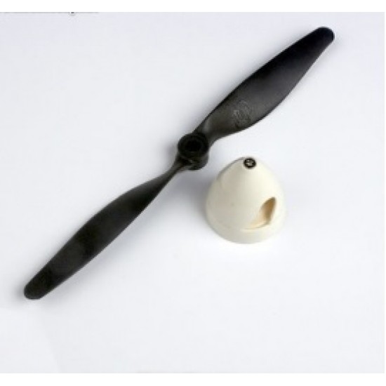 Plastic E-Prop Spinner and 7in Propeller