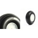 RC plane PU Wheel with Plastic Hub 2.5 inch (pair)