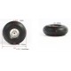 RC plane PU Wheel with Alu Hub 2.75 inch (pair)