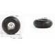 RC plane PU Wheel with Alu Hub 3 inch (pair)