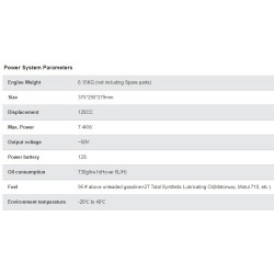 Walkera G120 EFI Control Power System NO VAT